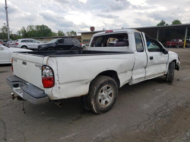 5TEVL52N44Z424189 - 2004 TOYOTA TACOMA XTR WHITE photo 4