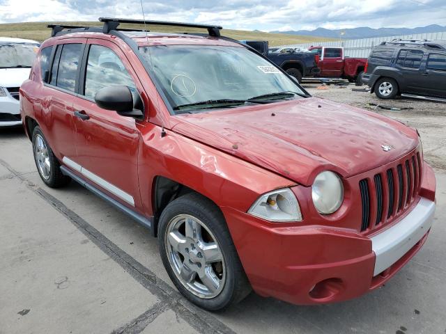 1J8FF57W17D122863 - 2007 JEEP COMPASS RED photo 1