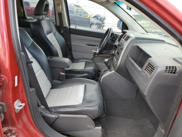 1J8FF57W17D122863 - 2007 JEEP COMPASS RED photo 5