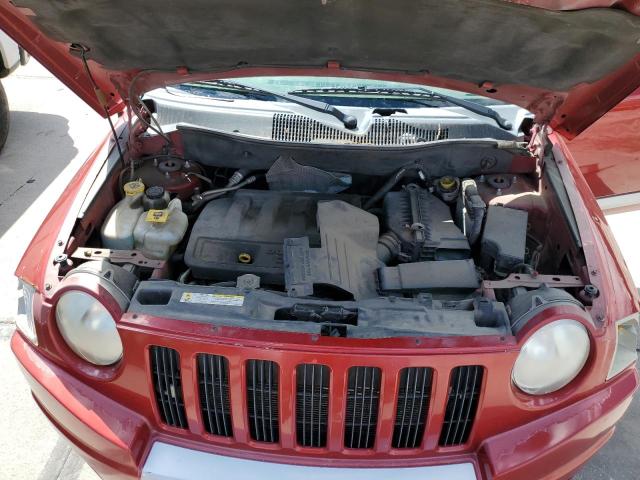1J8FF57W17D122863 - 2007 JEEP COMPASS RED photo 7