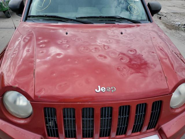 1J8FF57W17D122863 - 2007 JEEP COMPASS RED photo 9