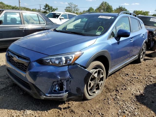 JF2GTAPC7L8204989 - 2020 SUBARU CROSSTREK BLUE photo 2