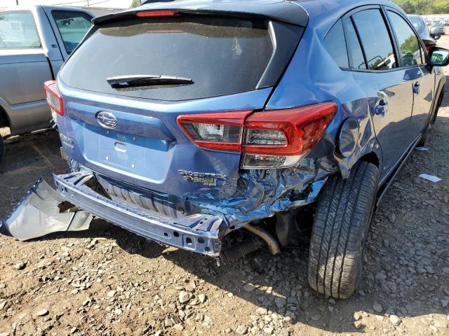 JF2GTAPC7L8204989 - 2020 SUBARU CROSSTREK BLUE photo 9