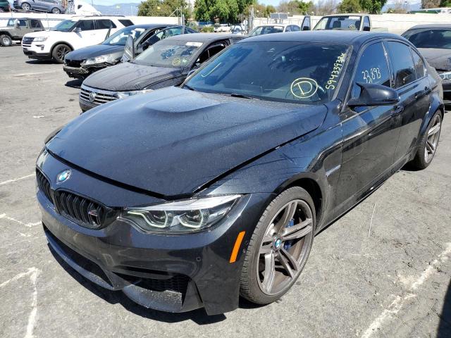 WBS8M9C50J5J79625 - 2018 BMW M3 BLACK photo 2