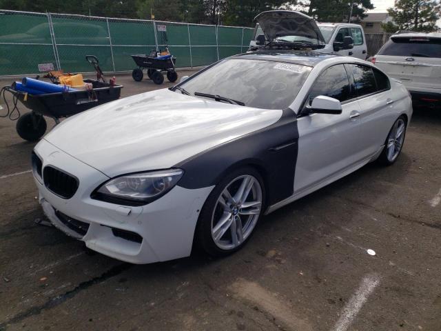 WBA6B4C5XFD761507 - 2015 BMW 650 XI GRA WHITE photo 2