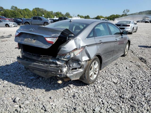 5NPEB4AC2EH861979 - 2014 HYUNDAI SONATA GLS GRAY photo 4