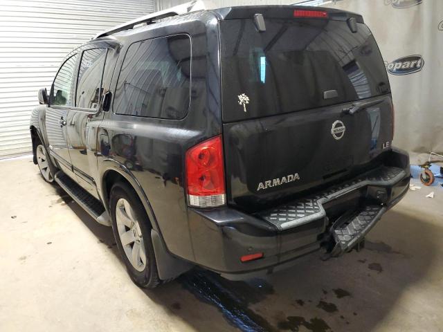 5N1BA08D48N633673 - 2008 NISSAN ARMADA SE BLACK photo 3