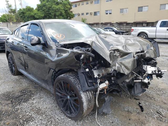 5UXCY8C02M9H35856 - 2021 BMW X6 M50I GRAY photo 1