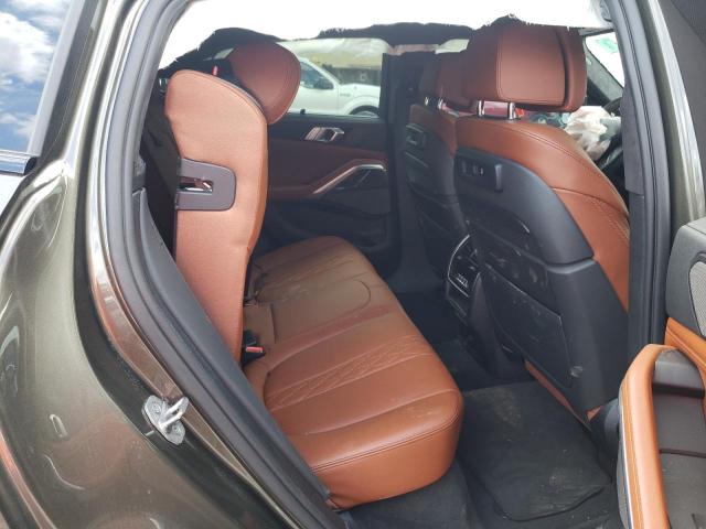 5UXCY8C02M9H35856 - 2021 BMW X6 M50I GRAY photo 6