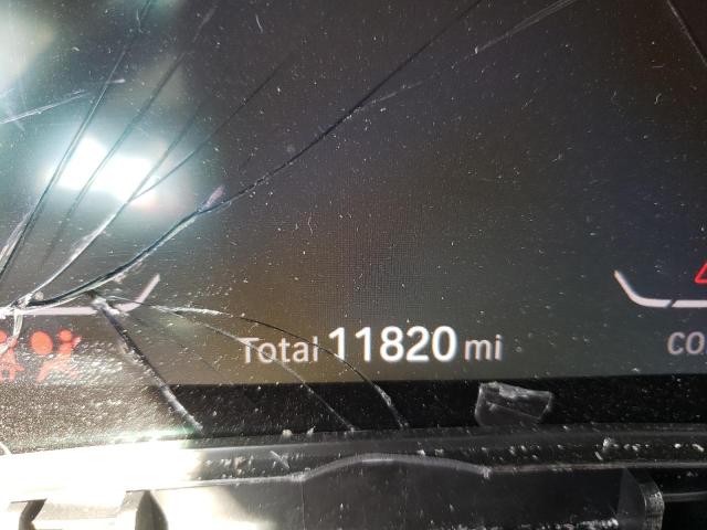 5UXCY8C02M9H35856 - 2021 BMW X6 M50I GRAY photo 8