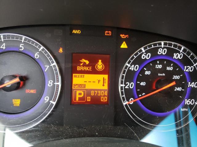 JNKAJ09F48M360416 - 2008 INFINITI EX35 BASE WHITE photo 8