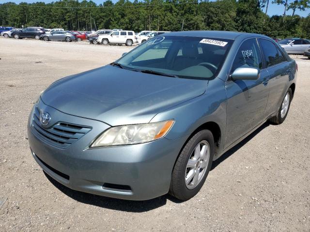 4T1BE46K57U679577 - 2007 TOYOTA CAMRY CE TURQUOISE photo 2