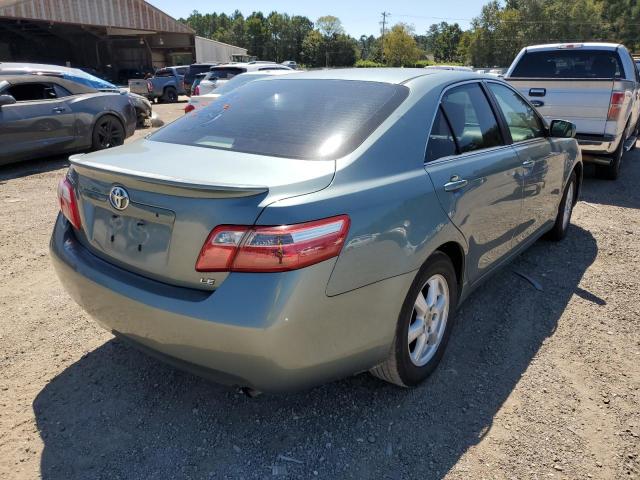 4T1BE46K57U679577 - 2007 TOYOTA CAMRY CE TURQUOISE photo 4