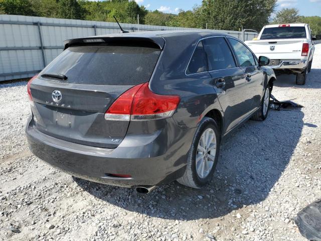 4T3ZA3BB7CU055968 - 2012 TOYOTA VENZA LE GRAY photo 4