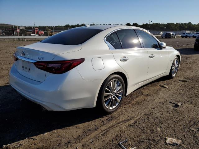 JN1EV7AR0JM440178 - 2018 INFINITI Q50 LUXE WHITE photo 4