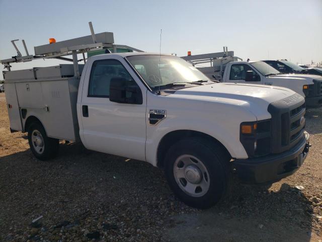 1FDSF30508EC32712 - 2008 FORD F350 SRW S WHITE photo 1