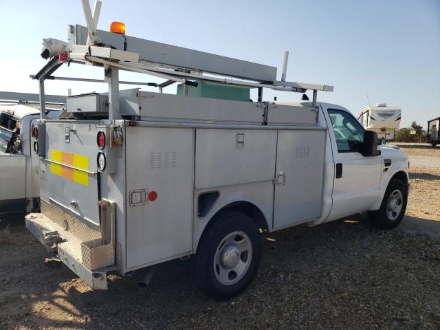 1FDSF30508EC32712 - 2008 FORD F350 SRW S WHITE photo 4