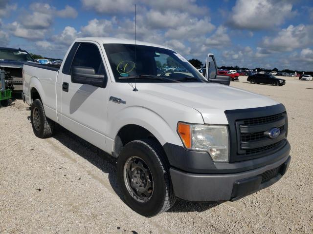 1FTMF1CM8DFD53285 - 2013 FORD F150 WHITE photo 1