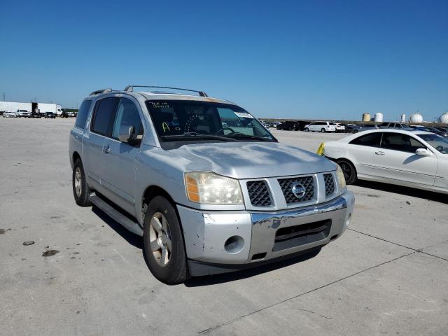 5N1AA08A14N707711 - 2004 NISSAN ARMADA SILVER photo 1