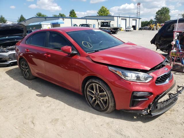 3KPF34AD3KE015709 - 2019 KIA FORTE GT L RED photo 1