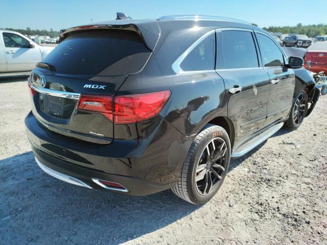 5FRYD4H96GB050042 - 2016 ACURA MDX ADVANC BLACK photo 4