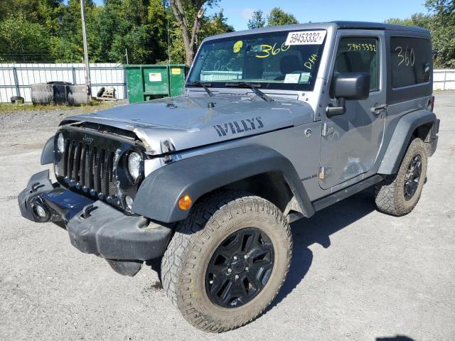 1C4AJWAG2FL714199 - 2015 JEEP WRANGLER S SILVER photo 2