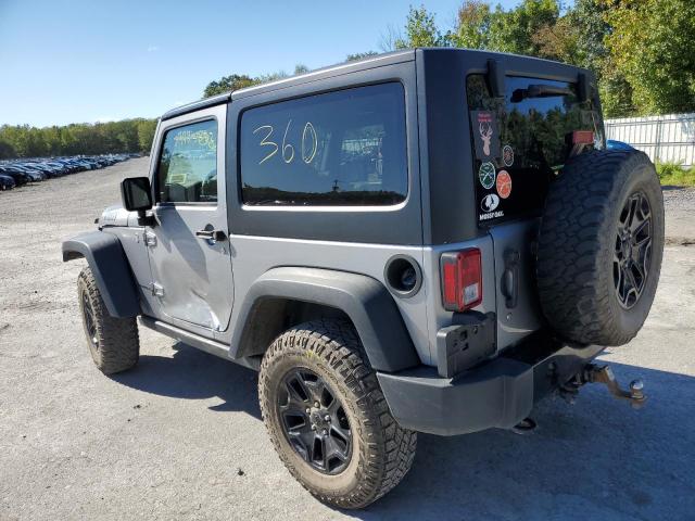 1C4AJWAG2FL714199 - 2015 JEEP WRANGLER S SILVER photo 3