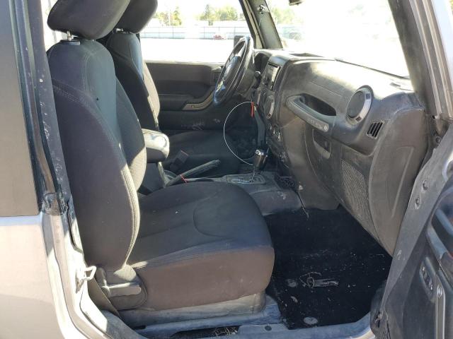 1C4AJWAG2FL714199 - 2015 JEEP WRANGLER S SILVER photo 5