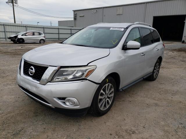 5N1AR2MN8GC634608 - 2016 NISSAN PATHFINDER GRAY photo 2