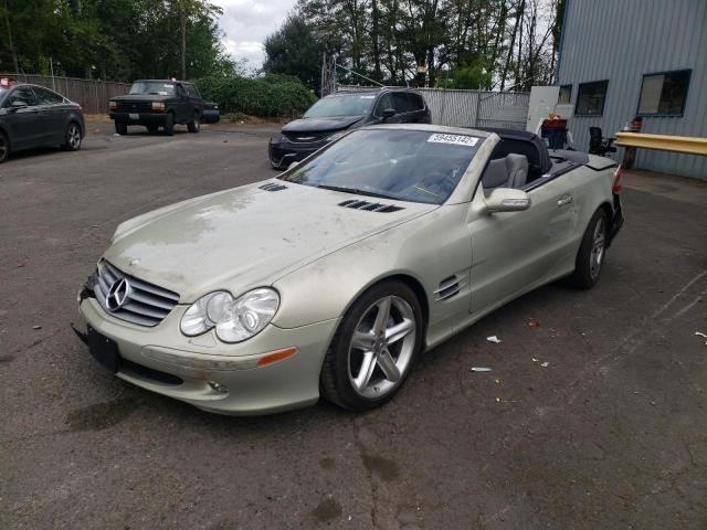 WDBSK75F73F009464 - 2003 MERCEDES-BENZ SL 500R BEIGE photo 2