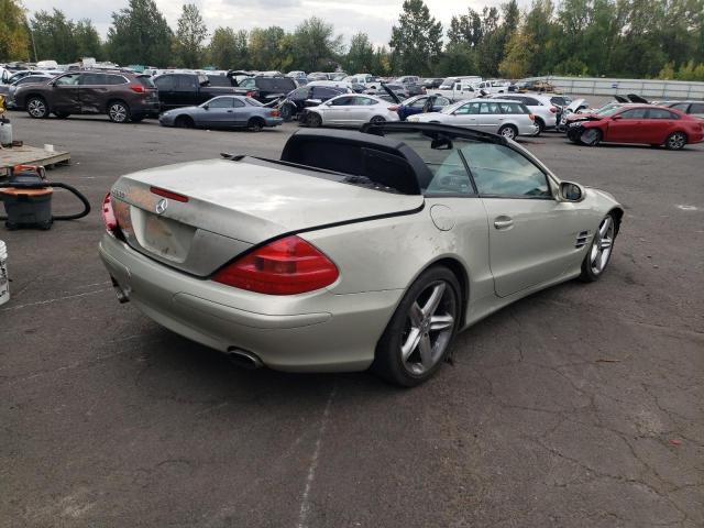 WDBSK75F73F009464 - 2003 MERCEDES-BENZ SL 500R BEIGE photo 4