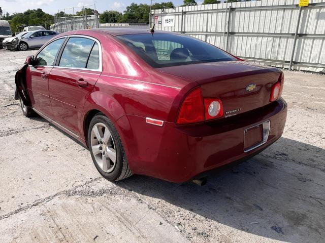 1G1ZC5E1XBF327477 - 2011 CHEVROLET MALIBU 1LT ბურგუნდია ფოტო 3