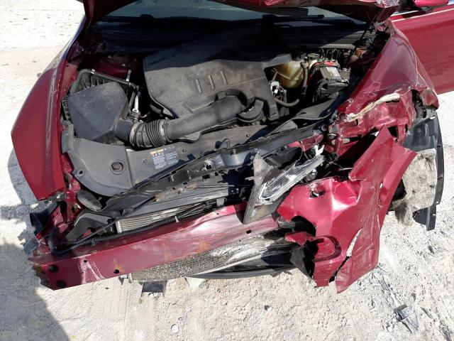 1G1ZC5E1XBF327477 - 2011 CHEVROLET MALIBU 1LT ბურგუნდია ფოტო 7