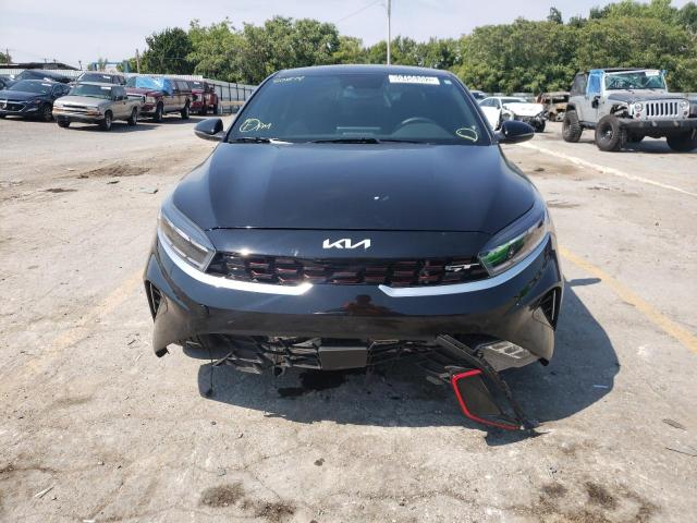 3KPF44AC4NE501874 - 2022 KIA FORTE GT BLACK photo 9