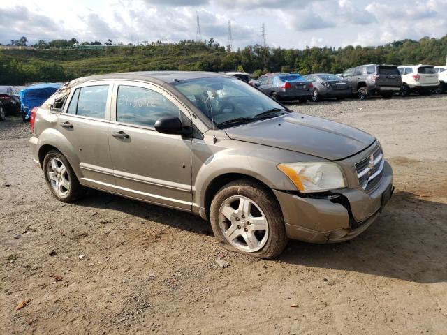 1B3HB48B37D187863 - 2007 DODGE CALIBER SX GOLD photo 1