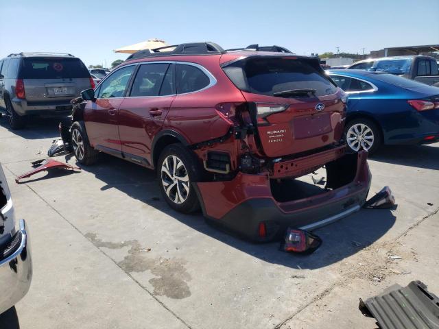 4S4BTANC5N3162894 - 2022 SUBARU OUTBACK LI RED photo 3