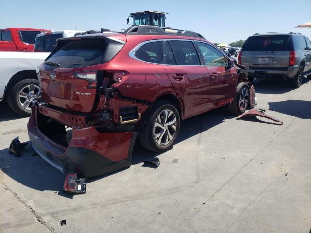 4S4BTANC5N3162894 - 2022 SUBARU OUTBACK LI RED photo 4