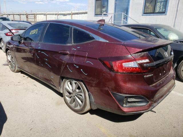 JHMZC5F18JC016635 - 2018 HONDA CLARITY BURGUNDY photo 3