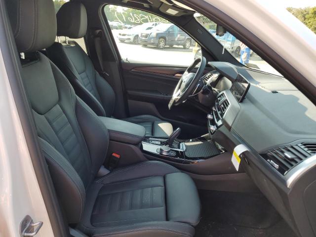 5UXTY5C0XM9F02130 - 2021 BMW X3 XDRIVE3 WHITE photo 5