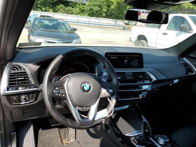 5UXTY5C0XM9F02130 - 2021 BMW X3 XDRIVE3 WHITE photo 9