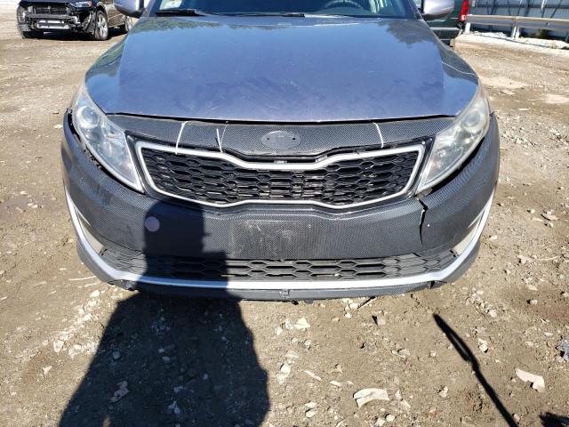 KNAGM4AD1C5011945 - 2012 KIA OPTIMA HYB GRAY photo 9