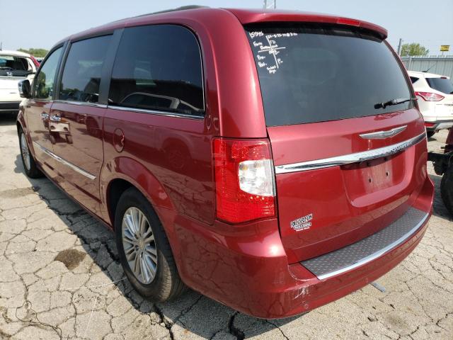 2C4RC1CG3GR302833 - 2016 CHRYSLER TOWN & COU RED photo 3