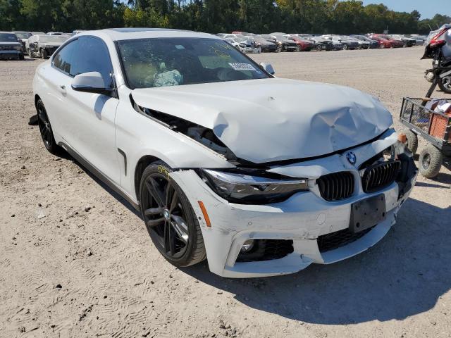 WBA4W7C53KAG52656 - 2019 BMW 440I WHITE photo 1