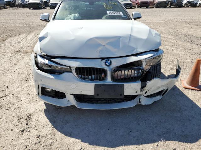 WBA4W7C53KAG52656 - 2019 BMW 440I WHITE photo 9