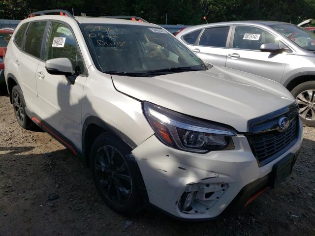 JF2SKAMC0LH609772 - 2020 SUBARU FORESTER S WHITE photo 1