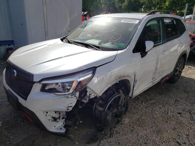 JF2SKAMC0LH609772 - 2020 SUBARU FORESTER S WHITE photo 2