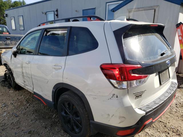 JF2SKAMC0LH609772 - 2020 SUBARU FORESTER S WHITE photo 3