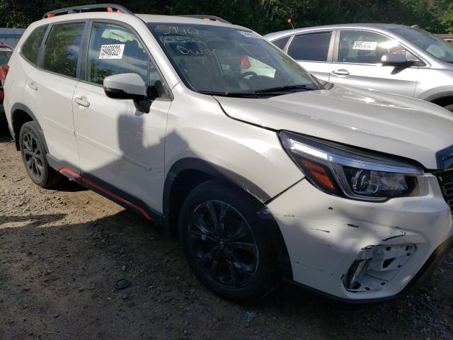 JF2SKAMC0LH609772 - 2020 SUBARU FORESTER S WHITE photo 9