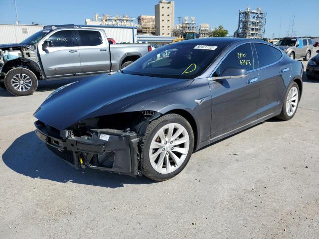 5YJSA1E14HF206190 - 2017 TESLA MODEL S Grafit foto 2