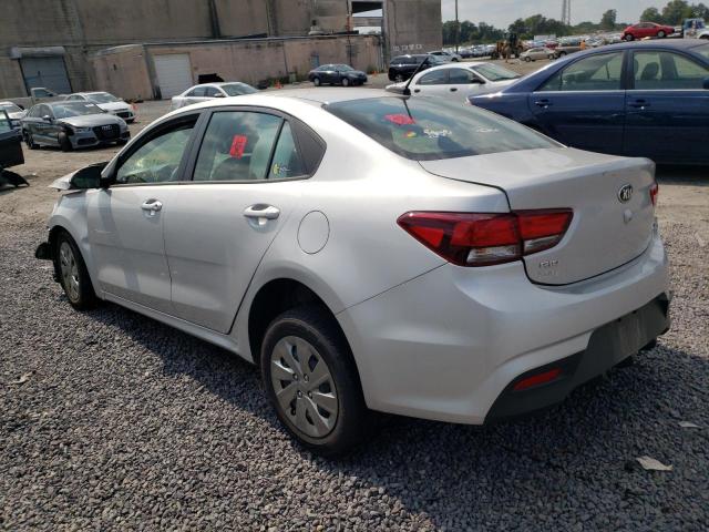 3KPA24ABXKE211108 - 2019 KIA RIO S SILVER photo 3